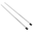 thumbnail image 1 of Sticks 2pcs Drumsticks Brillantes Stick de Batería Transparente Acrílico para la Interpretación del Escenario de la Batería de Jazz, 1 of 7
