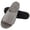 02_Light Gray, variant on GPOECD Men Slippers Breathable Open Toe Machine Washable Slippers, Soft Sole Quiet for Indoor Outdoor Mens Summer Shoes 01_Navy,9-10
