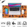 thumbnail image 5 of Long Mouse Pads for Desk,Halloween Pumpkin Witches Pattern Desk Mats on Top Of Desks, Desk Mouse Pad Extra Large with 3mm Non-Slip Base and Stitched Edge for Gaming,Office,Work,Home 31.5x15.7in, 5 of 5