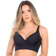 thumbnail image 1 of brillar Sujetador de copa profunda para mujer, sujetadores deportivos Push Up con cobertura trasera completa y grasa oculta en la espalda, 1 of 4