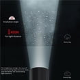 thumbnail image 2 of Linterna Luz Carga Usb Resalte Linterna Impermeable Al Aire Libre Linterna Con Mecha Brillante Para Acampar Viajes Noticed HA022480-00, 2 of 7