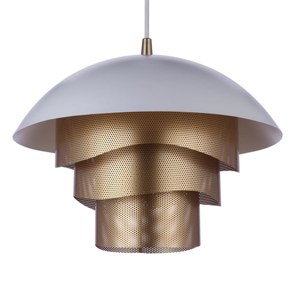 Craftmade P1011MWWMG-LED Sculptural Statement Pendants 32" Wide Led Pendant - Matte White