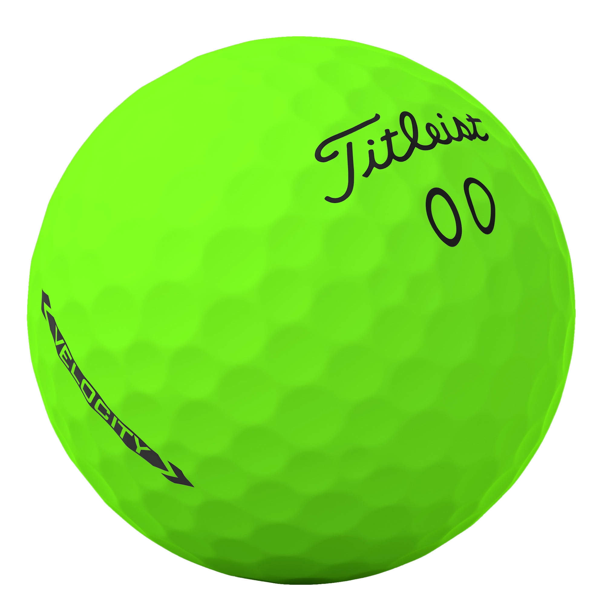 Titleist, Golf Balls, Velocity Matte Green DD 12 Pack, High Flight
