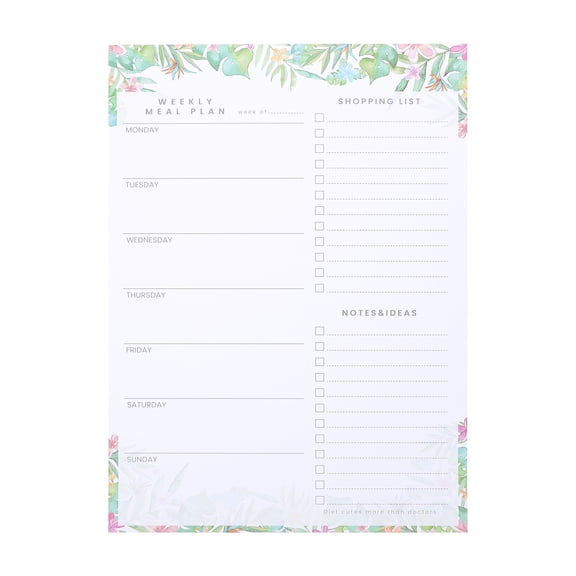 CATIEBYE Magnet Notepads Home Organization Office Use 1Pcs