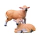 thumbnail image 5 of 1 par de figuras de resina de doble becerro, estatua decorativa de vaca y buey para interior. Mini, 5 of 7