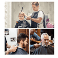 thumbnail image 2 of Kit De Cortapelos Profesional Hombres Recortador Pelo Barba  Malubero Plata, 2 of 4
