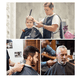 thumbnail image 2 of Kit De Cortapelos Profesional Hombres Recortador Pelo Barba  Malubero Plata, 2 of 4
