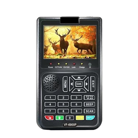 VF-6900 Détecteur Satellite Numérique HD DVB-S/DVB S2/mètre Détecteur TFT LCD 3,5 Pouces pour Récepteurs TV Satellite ST-5150, Facile à Utiliser