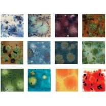 Crystalites Glaze Set 4 oz - 12 Jars, (S-2KIT2)