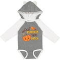 thumbnail image 3 of Inktastic Cutest Pumpkin in the Patch with Orange Heart Boys or Girls Long Sleeve Baby Bodysuit, 3 of 5