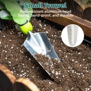 Deli Garden Tool Set, 8 Pieces Stainless Steel Heavy Duty Gardening Tool Set,Outdoor Gardening Hand Tools with Storage Bag,Ideal for Planting and Maintaining Gardens,Gardening Gifts for Women, Men