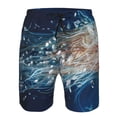 thumbnail image 3 of Vsdgher White Jellyfish Dansing in the Ocean Men's Beach Shorts, Surfing shorts, Swim trunks, Quick Dry Swim Trunks for Surfing Beach Fun -XX-Large, 3 of 6