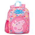 thumbnail image 2 of Peppa Pig Girls 4 Piece Backpack Set | Kids Pink Rucksack Bundle with School Bag, Pencil Case, Lunch Bag & Water Bottle, 2 of 4