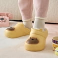 thumbnail image 4 of Women and Men Fur Lined Clogs Memory Foam Warm Fuzzy Slippers Winter Waterproof Indoor Outdoor Slipper, 4 of 12