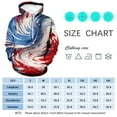 thumbnail image 4 of WHNBCW Funny Tie Dye Hoodie American Flag Style Graphic Sweatshirt, 4 of 7