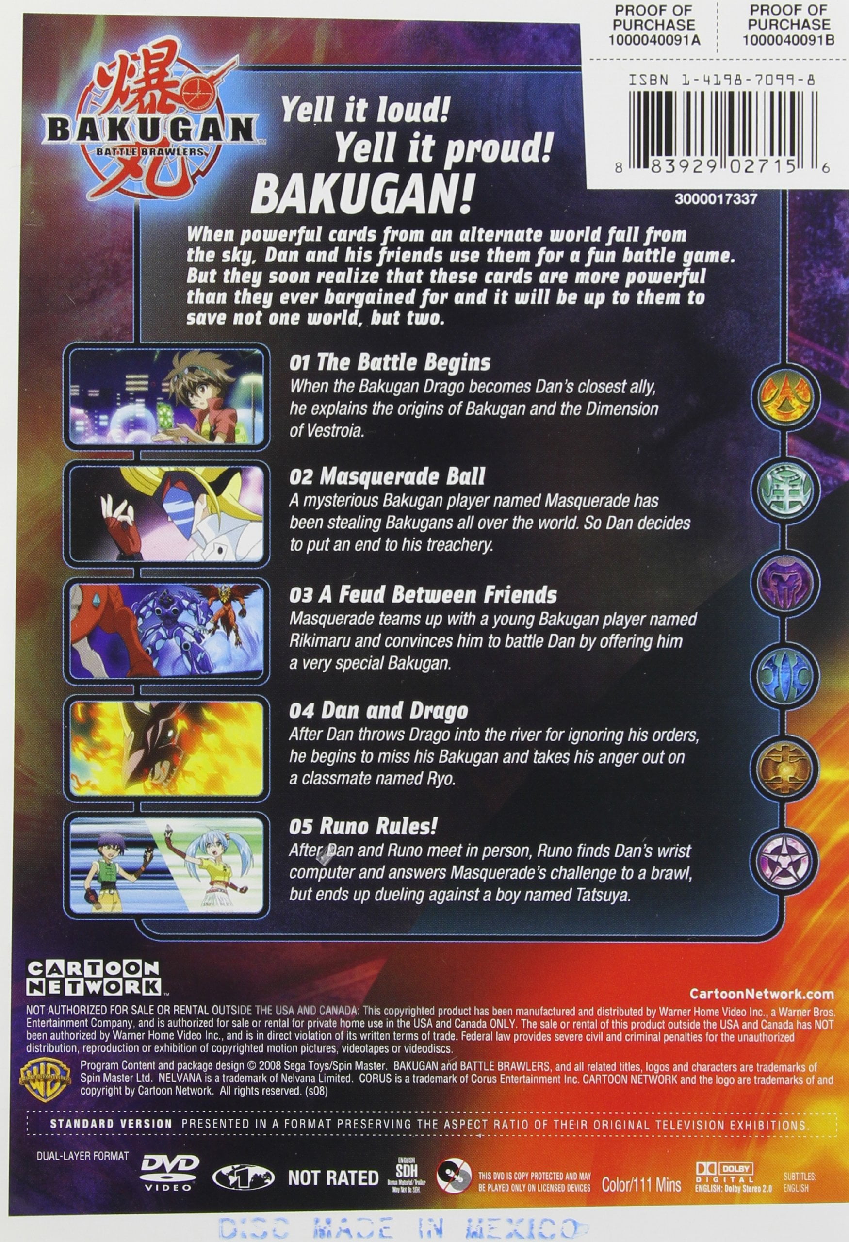 Bakugan Battle Brawlers - Runo Rules 