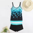 thumbnail image 5 of Qingpeng Plus Size Two Piece Tankini Swimsuit Set for Women Tummy Control Bathing Suit Printed Tops and Boyshorts Swimwear, 5 of 5