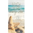 thumbnail image 2 of Kimberly, Allen 11x18 Gold Ornate Wood Framed with Double Matting Museum Art Print Titled - Starfish Beach 1 v2, 2 of 4