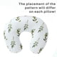 thumbnail image 3 of Funda de almohada de lactancia de flores, funda de almohada de lactancia para bebé, funda de almohada de lactancia para recién nacido, tela suave adecuada para bebés, 3 of 5