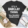 thumbnail image 5 of Barclay Thing College University Alumni TShirt, 5 of 6