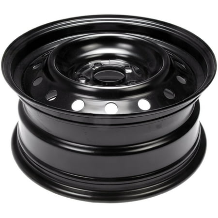 - Dorman Steel Wheel with Black Painted Finish (16x7