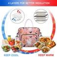 thumbnail image 4 of Pastel Halloween Pattern Womens Lunch Box for Work,Insulated Large Lunch Bag for Tween and Teen,Loncheras Para Mujer,Leakproof Adult Lunch Bag for Work,Beach,Travel,Picnic,Camping, 4 of 7