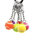 thumbnail image 3 of Amdohai Mini Tennis Ball Key Chain Key Ring Decoration Accessory Gift for Sport Fans, 3 of 7