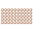 thumbnail image 3 of Oil Crush Washers,50pcs Oil Drain Plug Engine Oil Crush Washers Car Accessories Maximized Efficiency, 3 of 14