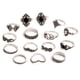 thumbnail image 5 of Anillos antiguos bohemios Sonducket 15 Uds. Aleación 16 mm 17 mm 18 mm, 5 of 6