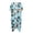 Blue Palm Tree, variant on American Flag Print Women's Swimsuit Cover Up Lightweight Kimono Cardigan Open Front Short Sleeve Casual Loose Thin Cardigans 2026