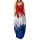 thumbnail image 2 of Ichuanyi liquidación para mujeres vestidos maxi para mujeres de verano en vestén en v con cuello en v ICHUANYI WER202308211447, 2 of 5