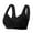 Black, variant on DJskiyers Women's Front Snap Push Up Bra Breathable Everyday Bras No Underwire Bralette Full Support Sports Bra Plus Size Daily Bra