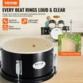 thumbnail image 2 of VEVOR Kids Drum Set, 5-Piece, 16 in Beginner Full Drum Set with Bass Toms Snare Floor Drum Adjustable Throne Cymbal Hi-Hat Pedal., 2 of 9