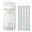 Makaron6,5 Pcs, variant on Dual-Tip Highlighters, Free Pencil Case, Chisel Tip & Fineliner Tip, No Bleed Up, Pestal Quick-Drying Highlighter (Pastel2)