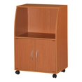 thumbnail image 1 of Hodedah HIK74 CHERRY Microwave Cart, 1 of 5