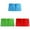 Blue & Green & Red, variant on LKWLPD Plastic Folders with Pockets No Prongs Heavy Duty Plastic Two Pocket Folders Standard Letter Paper Folder 2 Business Card Folders Plastic Folders Blue