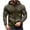 Army Green, variant on Wutalume Men's Leisure Long Sleeves Zipper Hooded Hoodie Coat, Casual Outerwear for Men, Designed for Comfort and Style, Suitable for Sports, Travel and Everyday Activities,Army Green L