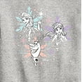 thumbnail image 3 of Frozen 2 - Anna Elsa Olaf Snow - Toddler And Youth Crewneck Fleece Sweatshirt, 3 of 5