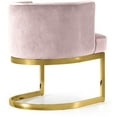 thumbnail image 5 of Meridian Furniture Gianna Pink Velvet Dining Chair, 5 of 5