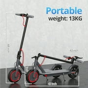 JOYHIS J078 Electric Scooter for Men and Women 8.5 Solid Tire 19mph Power by 350W Motor Max 21 mile Range Folding Commuting E Scooter