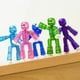 thumbnail image 5 of Stickbot-juguetes de ventosa para niños figura de acción Deformable divertida ventosa, 5 of 5