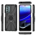 thumbnail image 2 of Ytaland for Moto G Stylus 5G 2022 Case ,with 2 x Tempered Glass Screen Protector. Shockproof Bumper Protective Phone Cover with Ring Kickstand (Black)…, 2 of 7