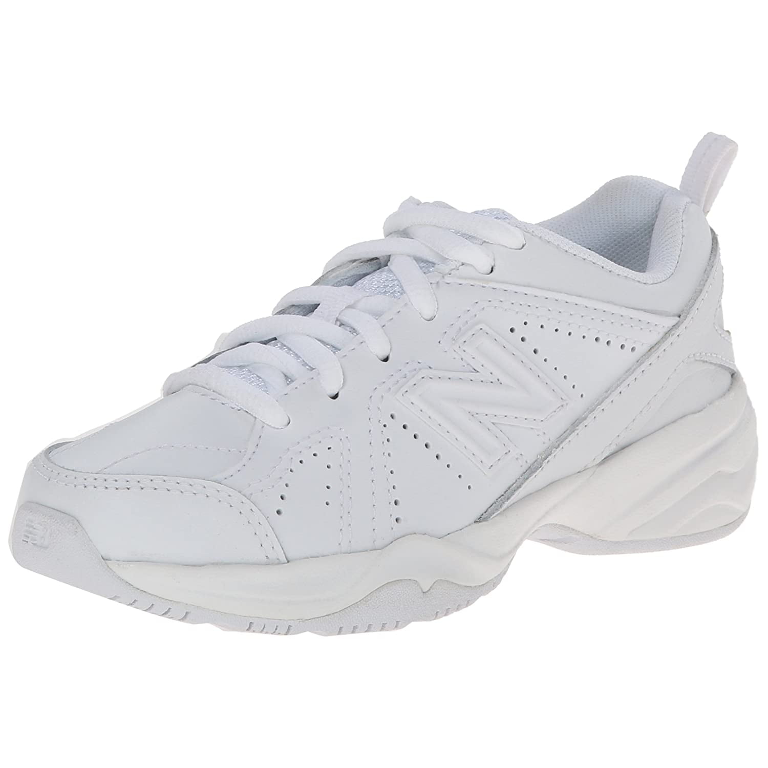 Balance Kids 624 V2 Running Shoe, White 