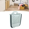 thumbnail image 4 of Collapsible Hanging Laundry Basket With Large Capacity, Foldable Design, Strong Wall Mounting Capability For Laundry Dorm Room, Bathroom, And Storage, 4 of 8