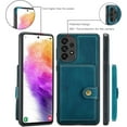 thumbnail image 5 of Case for Samsung Galaxy A73 5G, Detachable Magnetic Wallet Credit Card Slot Kickstand Cover Support Wireless Charging Compatible with Samsung Galaxy A73 5G (Blue), 5 of 8