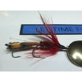 thumbnail image 4 of 3 Trout spinner 1/4 oz inline spinner bass bait spoon fly fishing Trout Magnet, 4 of 5