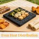 thumbnail image 3 of KALLORY De Cocina De Piedra Para A Gas Ideal Para Asar Carnes Y Verduras, 3 of 6