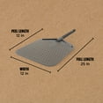 thumbnail image 2 of Ninja Woodfire Lightweight 25.60 x 12 in Aluminium Perforated Pizza Peel, 2 of 6