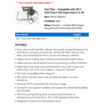 thumbnail image 2 of Fuel Filter - Compatible with 2017 - 2022 Ford F-250 Super Duty 6.7L V8 2018 2019 2020 2021, 2 of 2