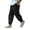 D33/Black, variant on Afdoent Men's Pants Linen Casual Pants Breathable Comfortable Lightweight Relaxed Fit Trousers For Daily Wear And Outdoor Activities Streetwear